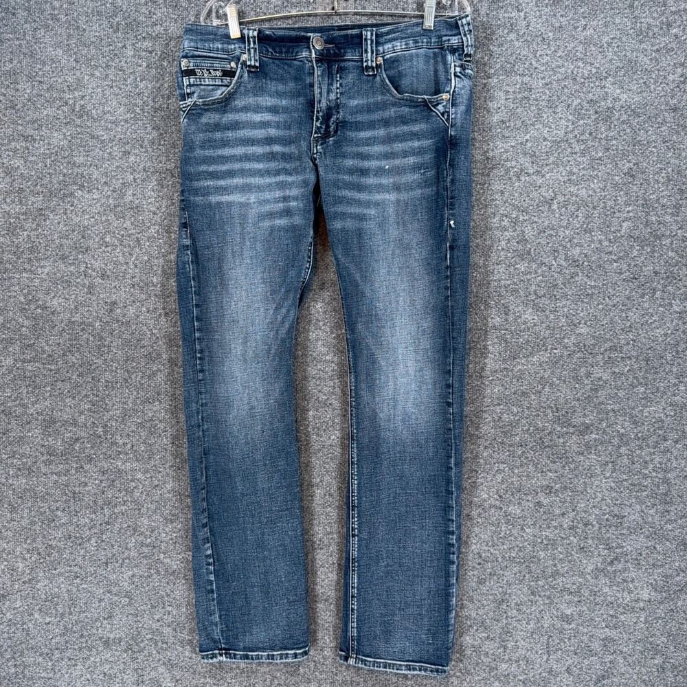 Howitzer Patriot Tactical Jeans Mens 34 Blue Stretch Denim Rugged Utility Pant